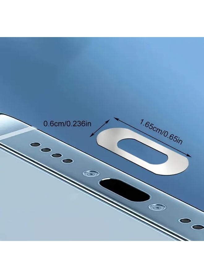 5pcs Black Charging Port Protective Film Anti Scratch Stickers For iPhone 15 16 17 Series Type C - Image 2