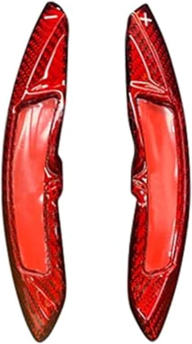 QASULER Carbon Fiber Steering Wheel Shift Paddle Extensions - Image 1