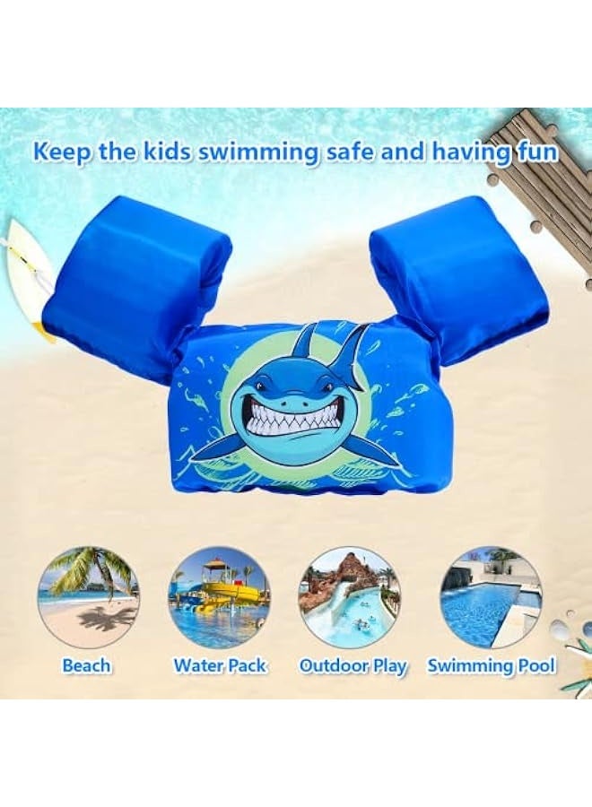 Generic Kids Swim Life Jacket Vest for Swimming Pool, Swim Aid Floats, Toddler Swim Vest with Storage Bag,Suitable for 30-50 lbs Infant/Baby/Toddler,Children/Sea/Beach - Image 2