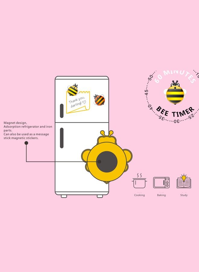 XIANGYU 2-Pieces Kitchen Beetles Shape Kitchen Oven Timer - Image 4