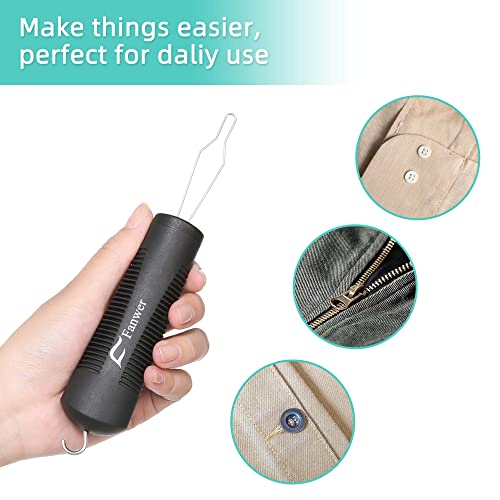 Fanwer Button Hook, Button Helper Tool for Elderly, Wedding Dress Button Hook Tool, Button Assist Tool for Seniors, Arthritis, Stroke, Parkinson's or Other Disability - Image 4