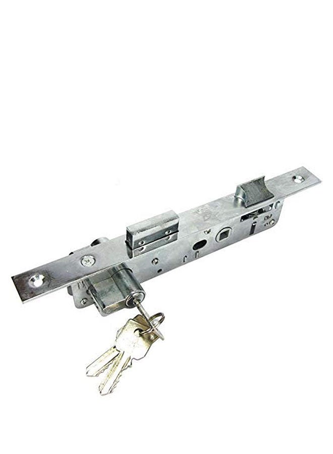 Aluminium Door Lock Body with Key Cylinder 20mm Back Set