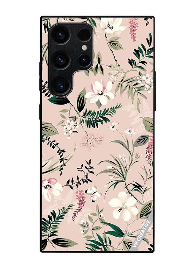 VR CREATIVE Protective Case Cover For Samsung Galaxy S25 Ultra Whitpi Design Multicolour