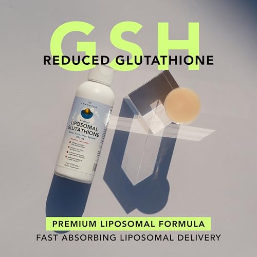 AMANDEAN Liposomal Glutathione Supplement. Liquid Reduced Setria 500mg. Immune Support, Brain Health, Liver Detox, Skin Health. Phosphatidylcholine from Non-GMO Sunflower Lecithin. Soy-Free & Vegan. - Image 2
