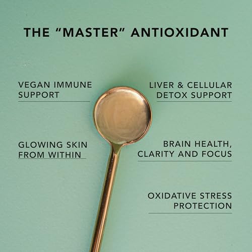AMANDEAN Liposomal Glutathione Supplement. Liquid Reduced Setria 500mg. Immune Support, Brain Health, Liver Detox, Skin Health. Phosphatidylcholine from Non-GMO Sunflower Lecithin. Soy-Free & Vegan. - Image 3