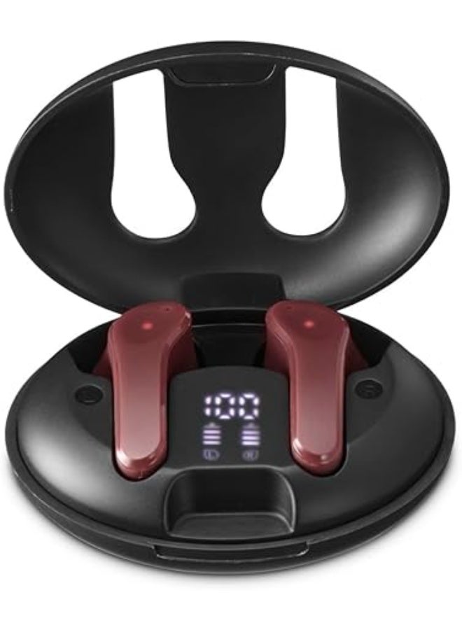هاما Hama 184168 "Spirit Unchained" ENC True Wireless Earbuds, Red - Image 3