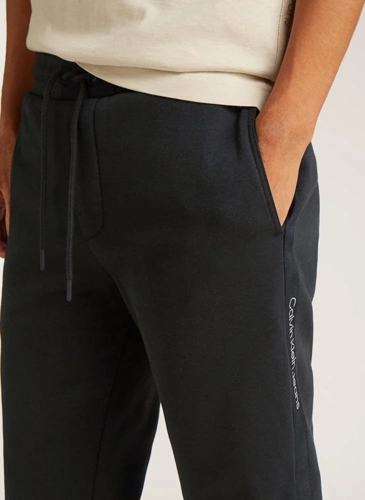 Calvin Klein Jeans Logo Print  Drawstring Sweatpants