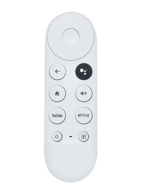 Voice Remote Control Replacement for 2020 Google TV 4K Snow, Fit for 2020 Google Chromecast 4K Snow G9N9N GA01920, with YouTube and Netflix Shortcut Buttons(Remote Only) (G9N9N)