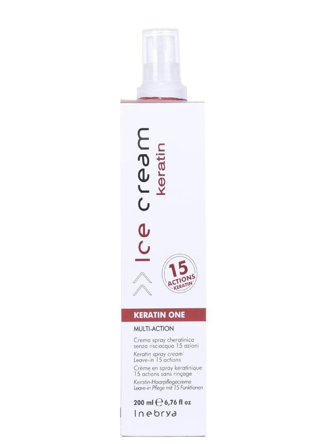 Inebrya Ice Cream Keratin One Multi-Action 200 ml - Image 1