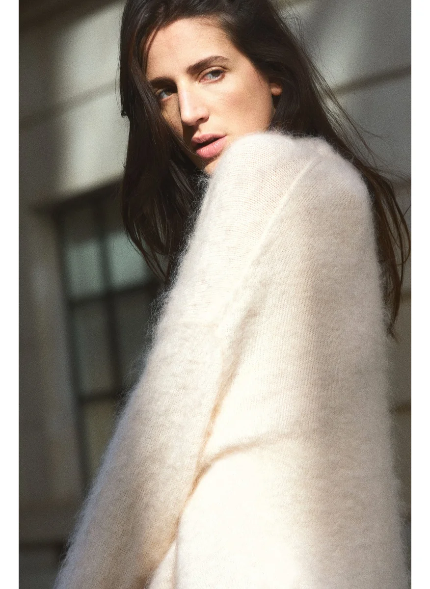 اتش اند ام Oversized Mohair-Blend Jumper