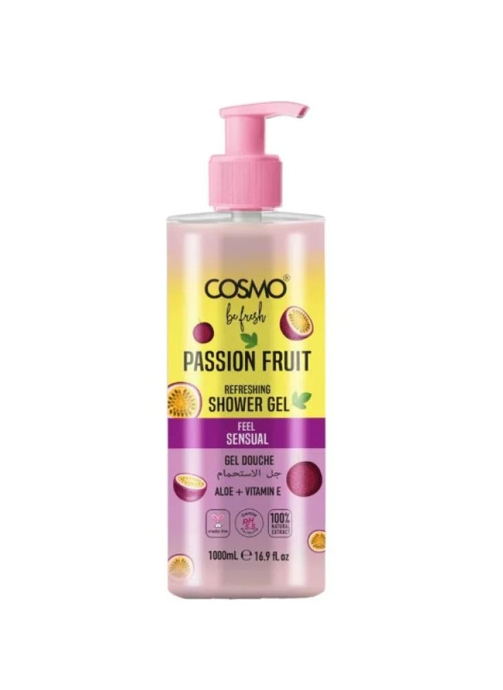 COSMO Refreshing Passion Fruit Shower Gel 1000Ml 