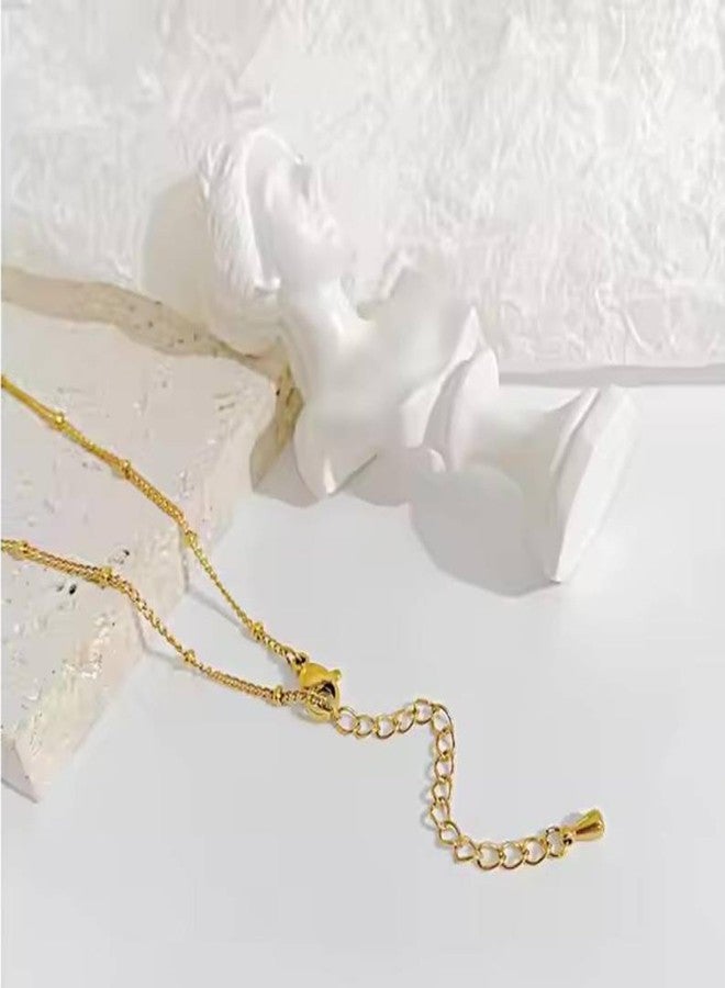 Thrillz Women stylish |Payal |Stainless Steel |Gold anklets for women|leg chain for women| Foot Jewelry Ankets With Heart Charm Gift Women Girls - Image 5