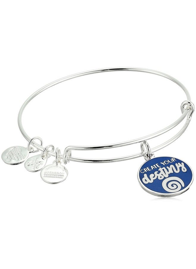 ALEX AND ANI Words Are Powerful Create Your Destiny Bangle Bracelet  - Image 1