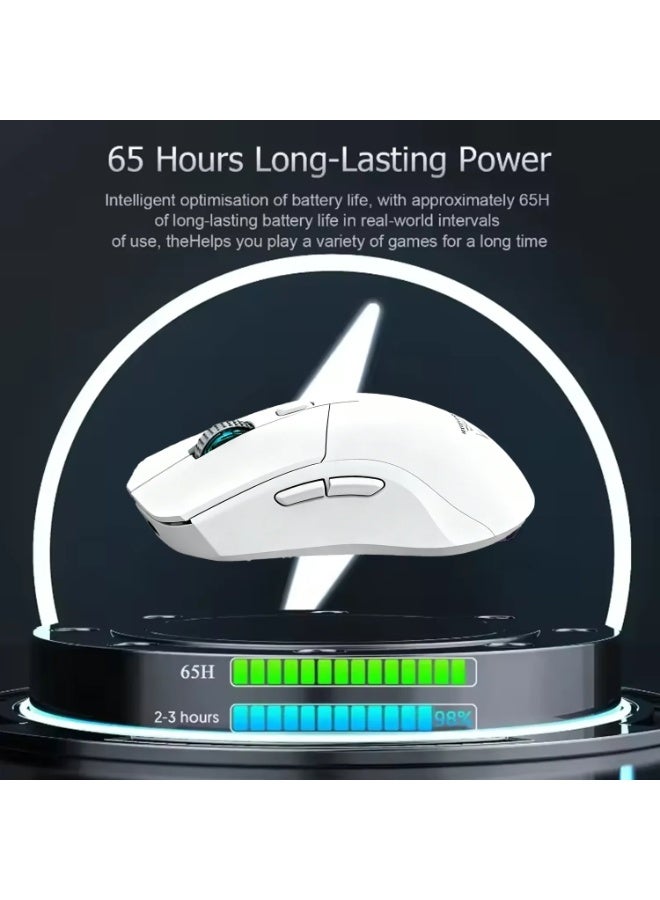 Gaming Mouse 3-Speed DPI Esports Wireless Ergonomic Design Gaming Mouse 2-mode Connection Magnetic Charging Dock - Image 3