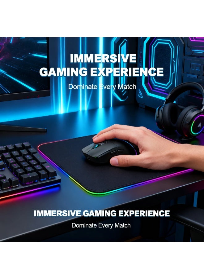 Gaming Mouse 3-Speed DPI Esports Wireless Ergonomic Design Gaming Mouse 2-mode Connection Magnetic Charging Dock - Image 4