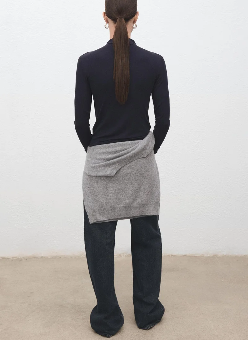 MANGO Turtleneck T-shirt