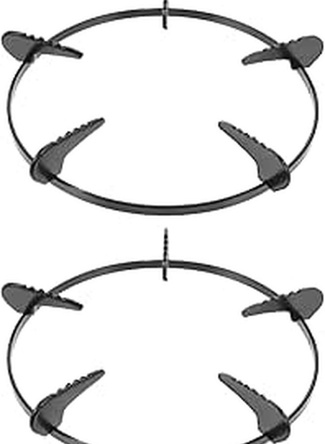 2 Burner Bracket Gas Hob Support Wok Stand Holder Iron Rack Round - Image 1