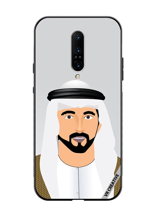 VR CREATIVE Protective Case Cover For OnePlus 7 Pro Sheikh Hamdan Bin Mohammed Bin Rashid Al Maktoum Design Multicolour - Image 1