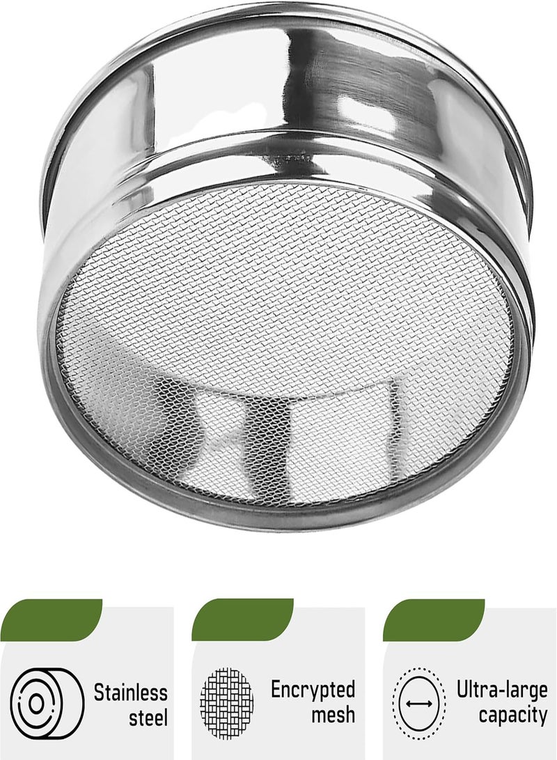 GGOOT Stainless Steel Seed Sprouting Kit \u2013 Stainless Steel Sprouting Tray Round 3-Tier Seed Sprouting Trays for Microgreens Broccoli Sprouts Growing Kit Microgreens Tray Seed Germination Tra - Image 4