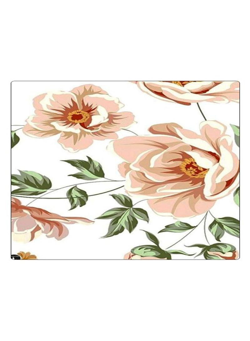 RKN Printed Anti-Slip Gaming Mouse Pad White/Pink/Green