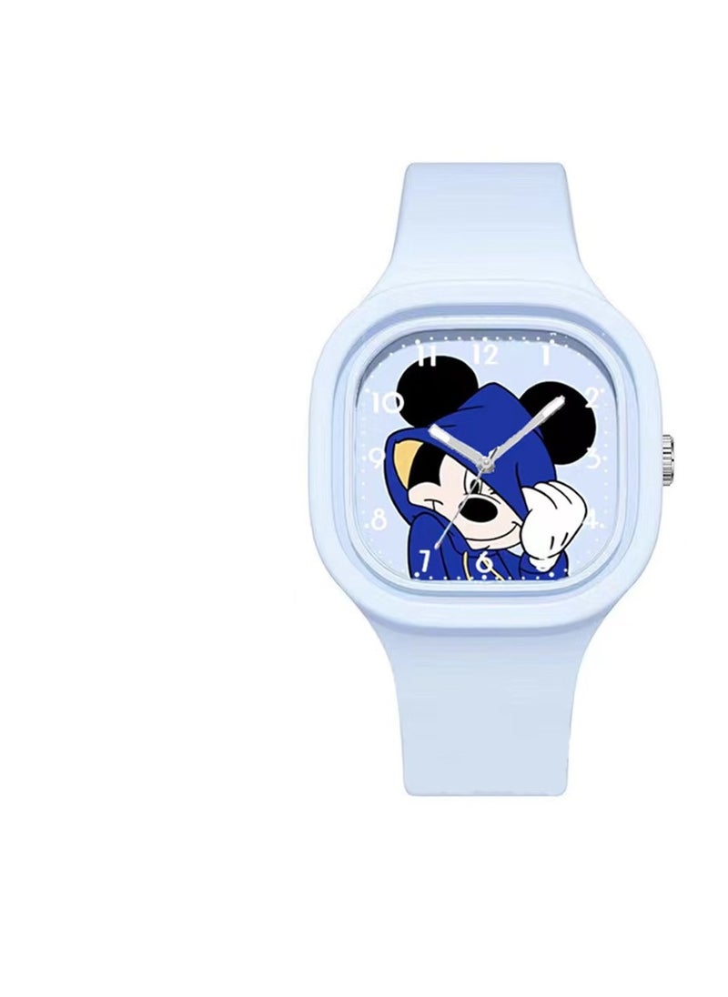 Disney - Disney Mickey Minnie Square children's silicone watch - Image 1