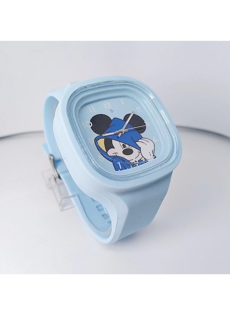 Disney - Disney Mickey Minnie Square children's silicone watch - Image 1