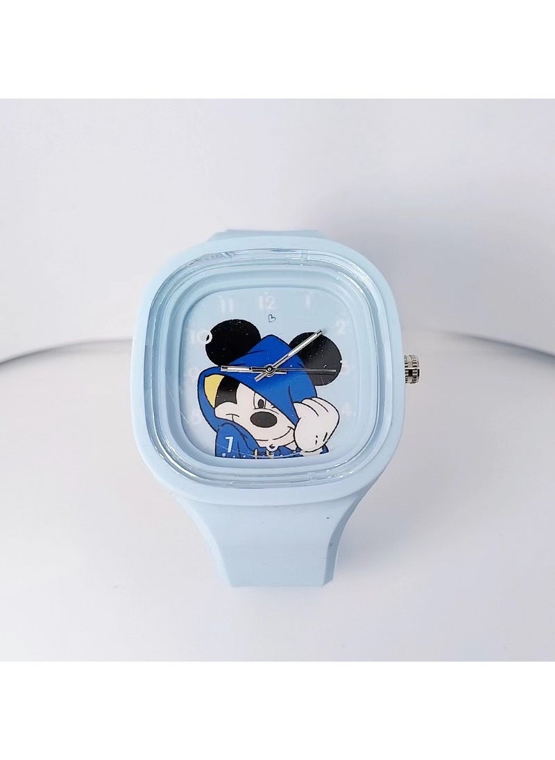 Disney - Disney Mickey Minnie Square children's silicone watch - Image 1