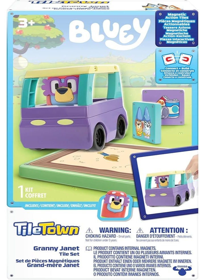 بلوي تايل تاون بلووي الموسم 2 باك التعزيز الجدة جانيت | لعبة شخصية مصغرة قابلة للتجميع للأطفال - Image 1