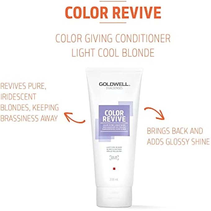 Goldwell DUALSENSES COLOR REVIVE COLOR CONDITIONER ICY BLONDE 200ML - Image 2
