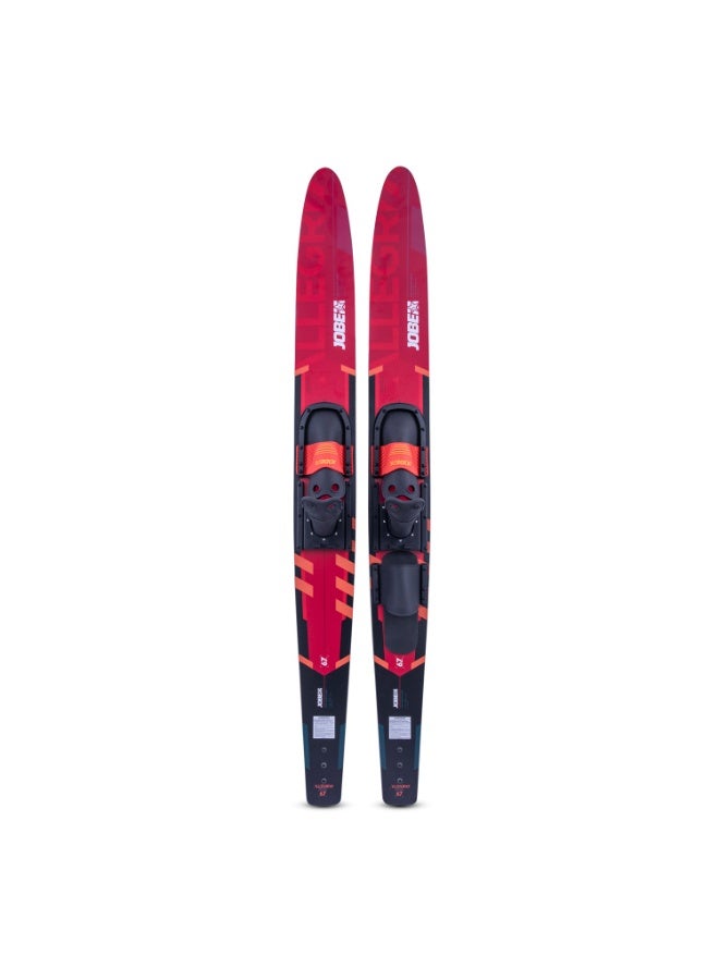 JOBE Jobe Allegre 67" Combo Waterskis Red  - Image 5