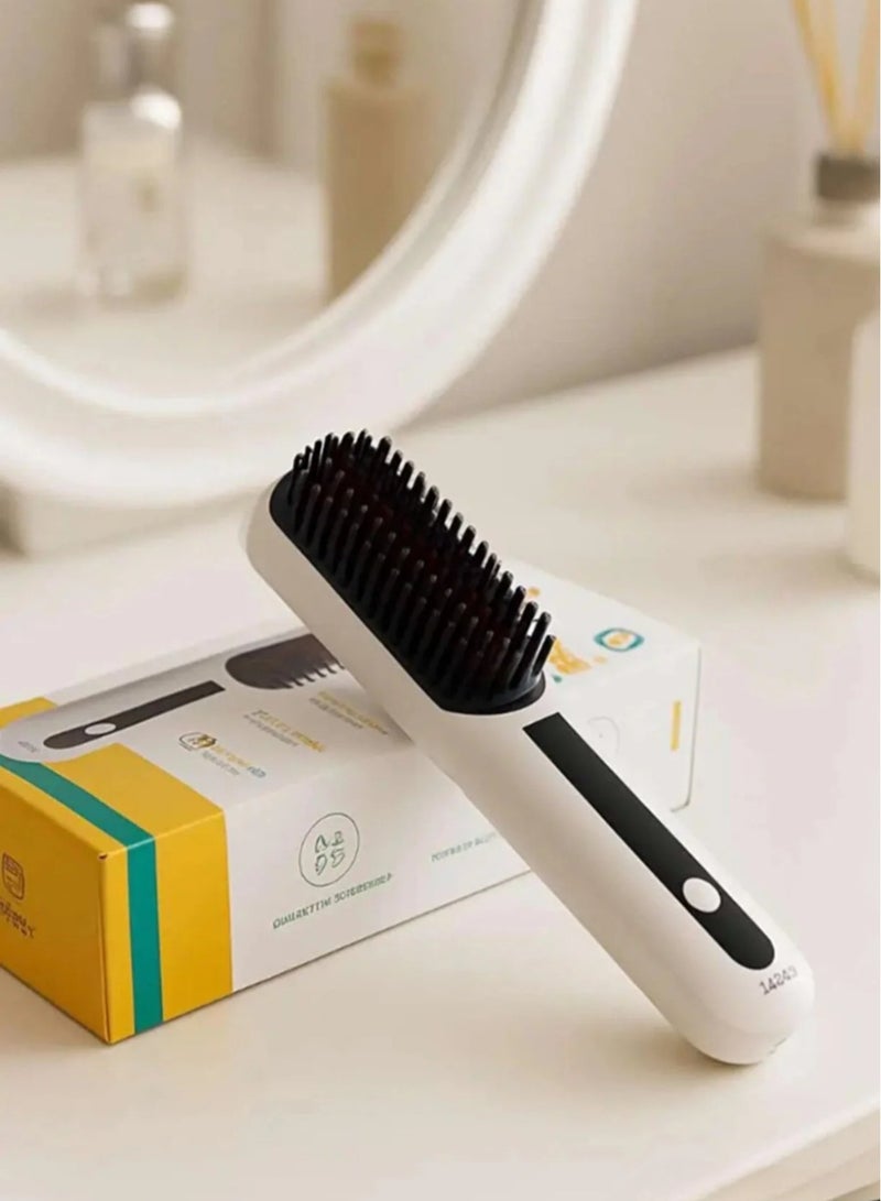 Denx Cordless Hair Straightener Comb Powerful Battery Fast Charging DX1396 - Image 1
