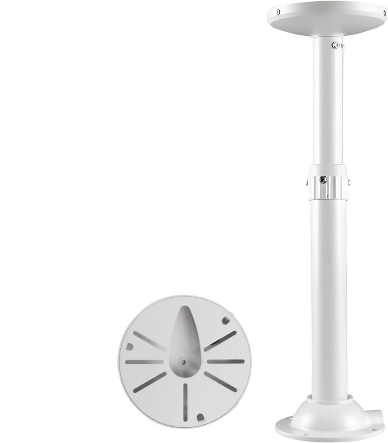 BeElion 118 236 Telescopic Adjustable Security Camera Mount IShaped Universal Wall Ceiling Bracket for Dome CCTV Cameras Fits Surveillance Systems Dome Camera Mount - Image 2