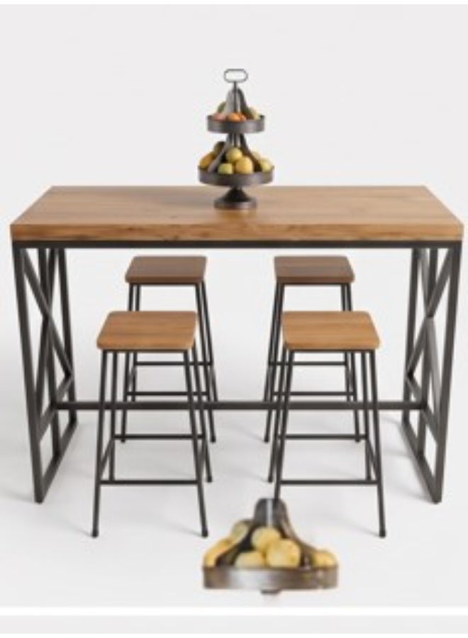 Mobellya EGI ronLoft Kitchen Set Black Steel - Image 3
