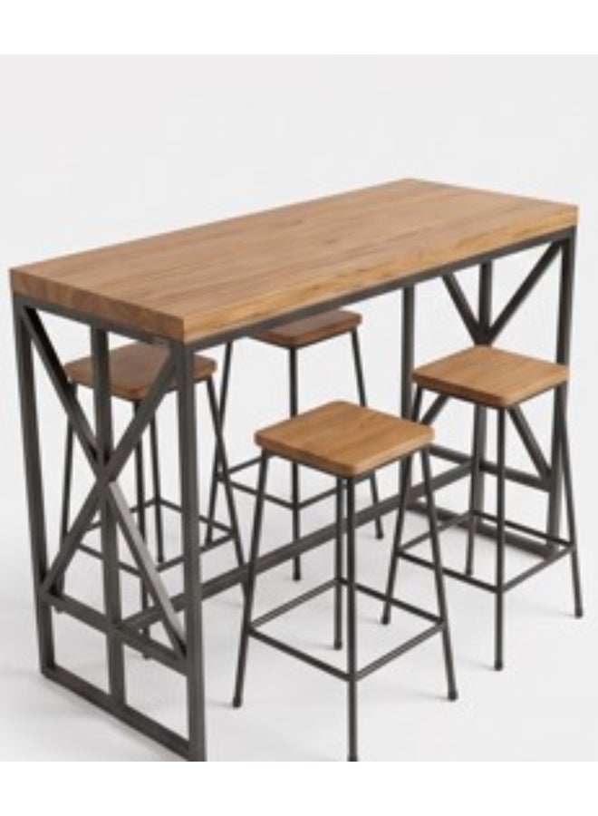 Mobellya EGI ronLoft Kitchen Set Black Steel - Image 2