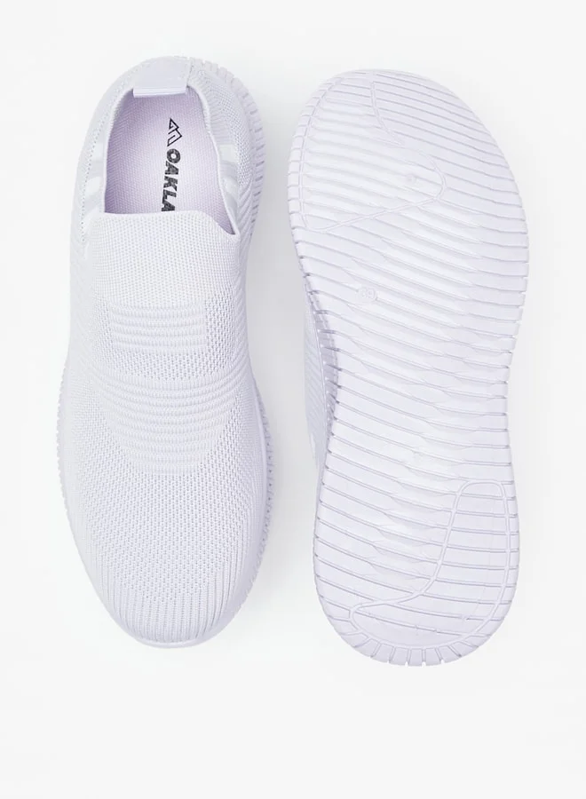 Oaklan by Shoexpress Women's Textured Slip-On Sports Shoes