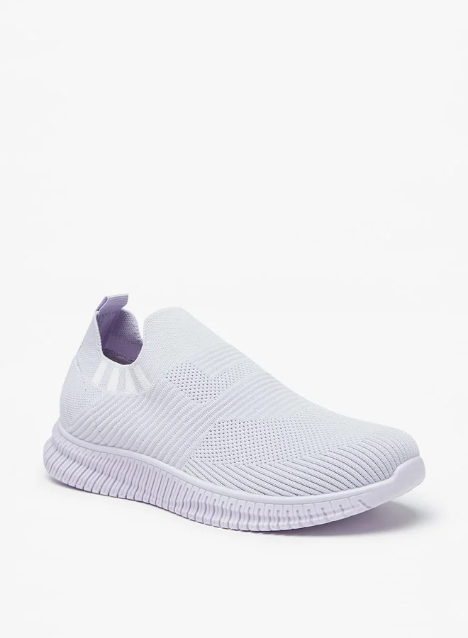 Oaklan by Shoexpress Women's Textured Slip-On Sports Shoes