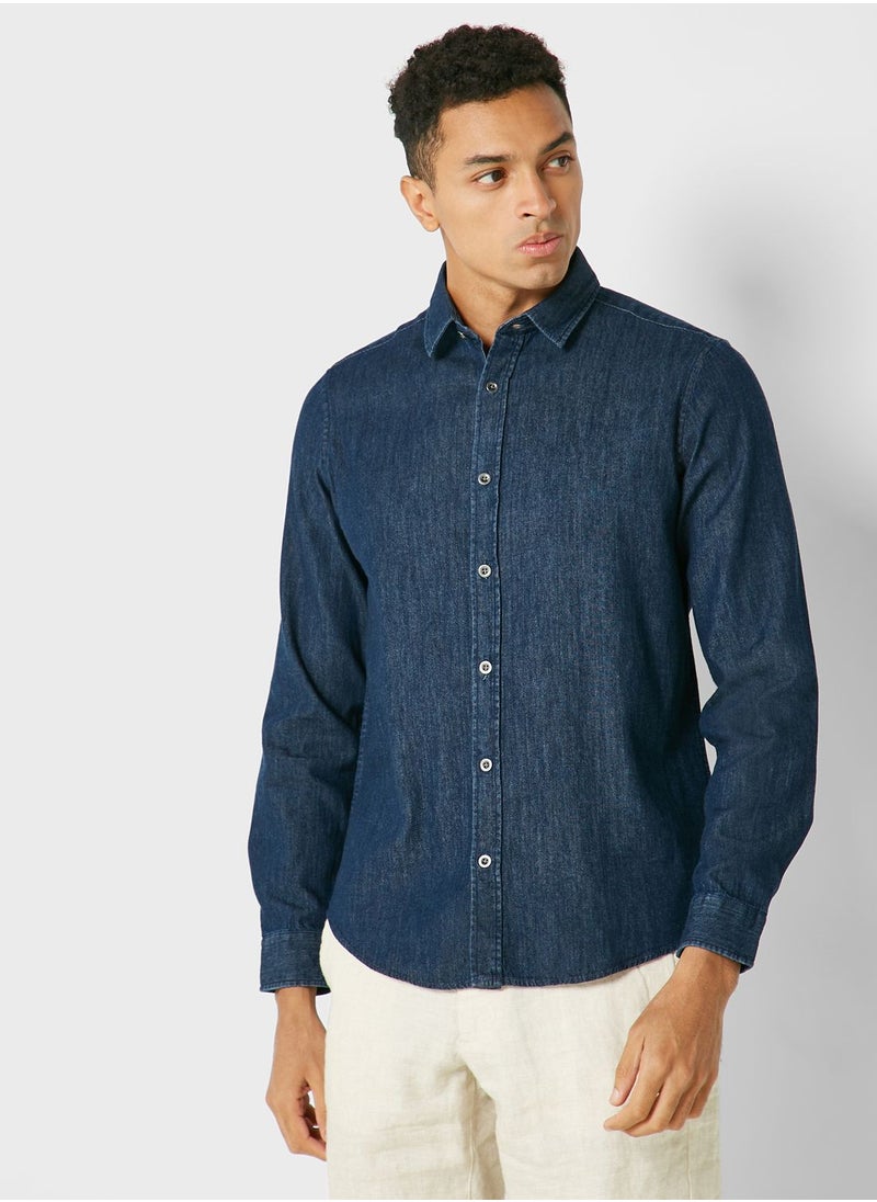 Robert Wood - Denim Shirt - Image 1