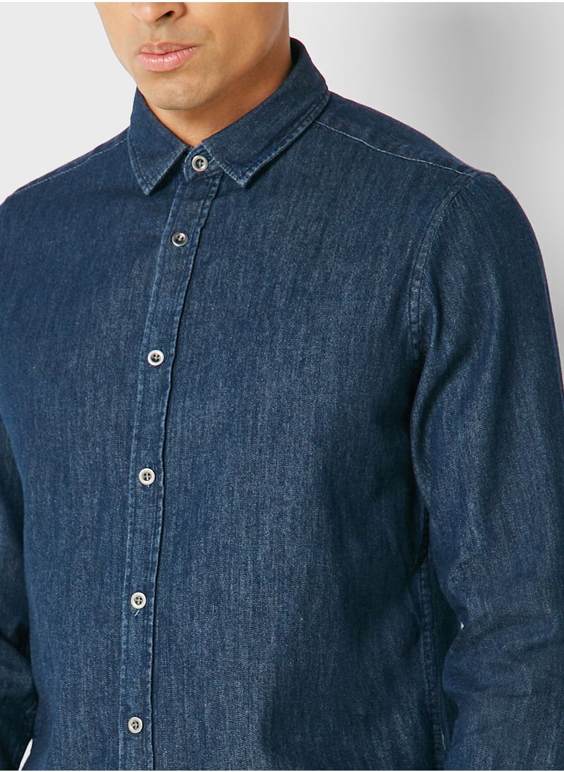 Robert Wood - Denim Shirt - Image 1