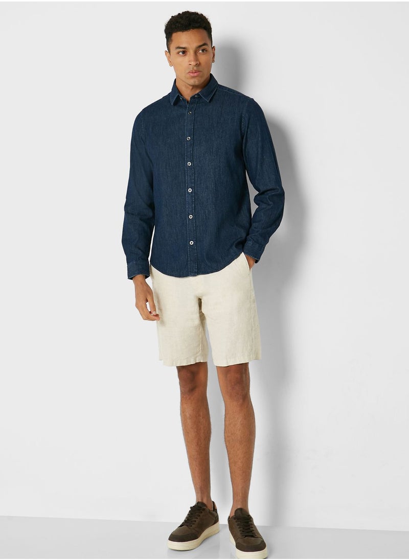 Robert Wood - Denim Shirt - Image 1