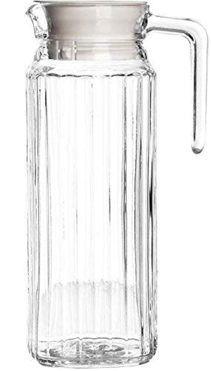 SkyKey Tableware Water Jug, Pitcher 1000 ml, 1-Piece, Transparent with lid - Image 4