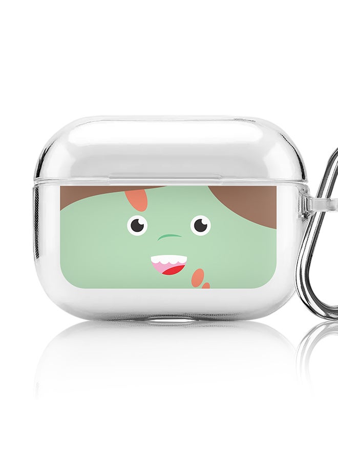 Stylizedd Classic Clear printed Case for Apple AirPods Pro 2nd Generation Thin Transparent Cover [Designed for Apple AirPods Pro 2nd Generation] - Cute Avatar - Image 1