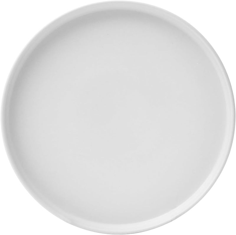 222 Fifth Kaden 12Piece Modern White Porcelain Dinnerware Set  Service for 4 Plate  Bowl Set Contemporary Design for Everyday Dining  Entertainment Microwave  Dishwasher Safe - Image 3