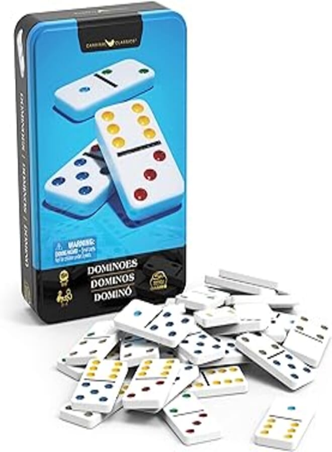 Spin Master Games Double 6 Dominos Board Game