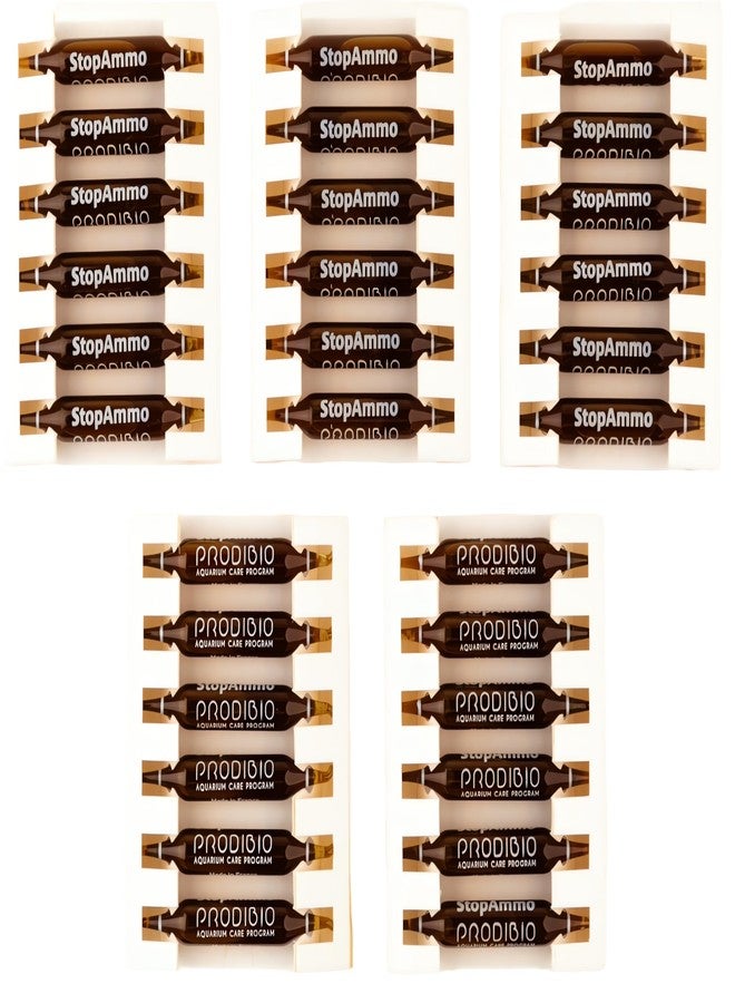 Prodibio Stop Ammo, Ammonia Neutralizer, Freshwater and Saltwater, 30/1 mL vials, 30 gal and up - Image 5
