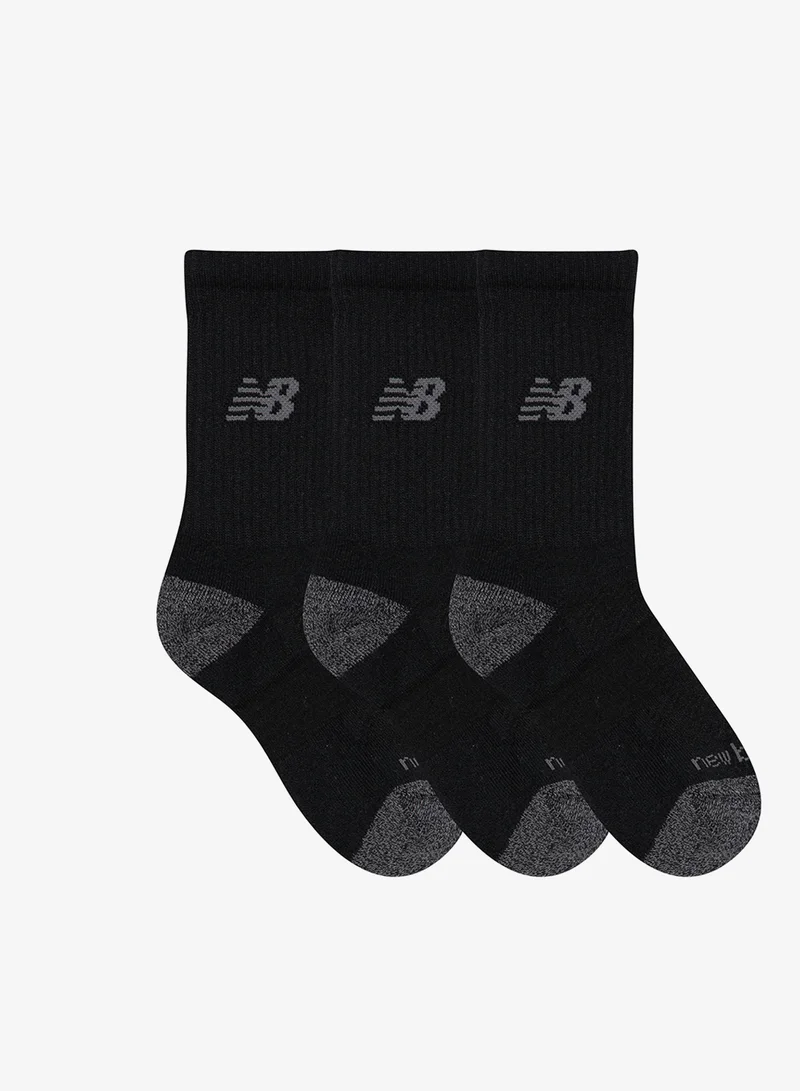 New Balance  Youth 3 Pack Active Crew Socks  | Best Price UAE