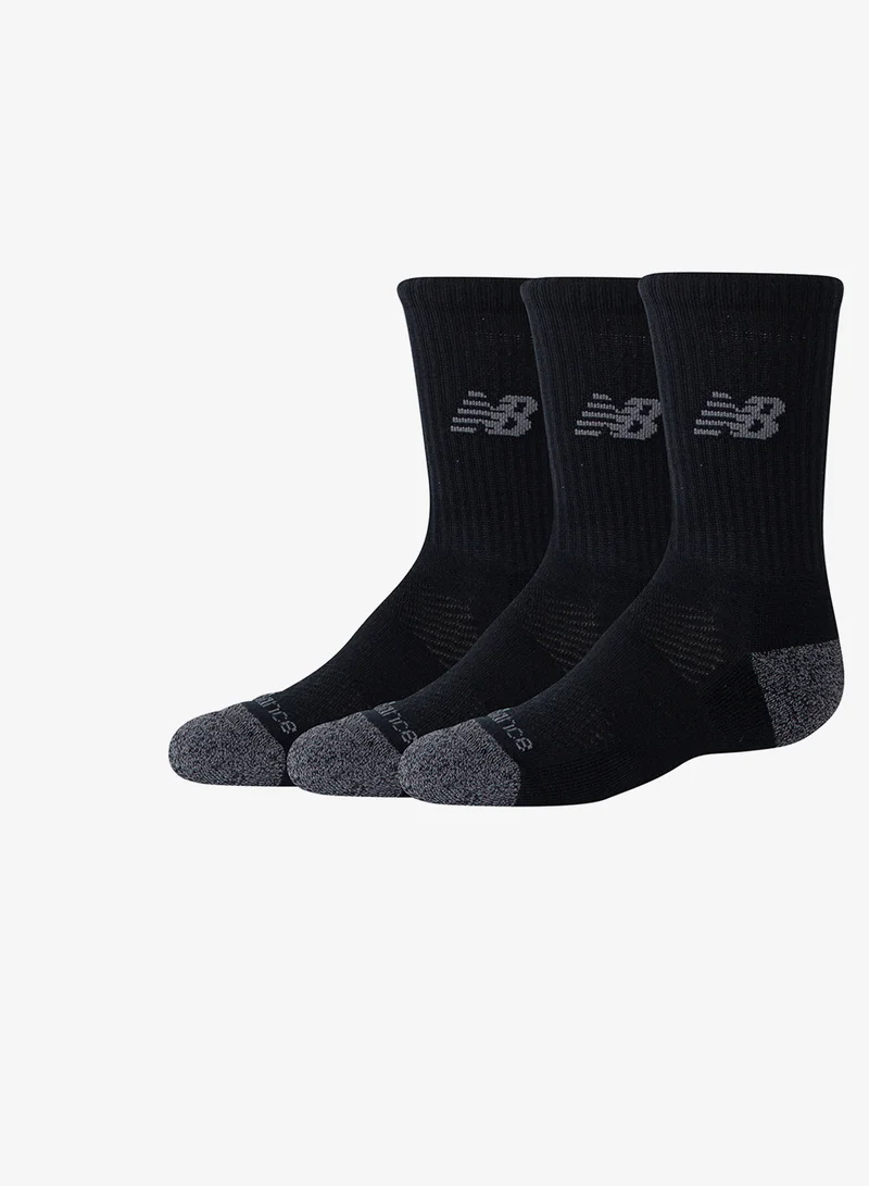 New Balance Youth 3 Pack Active Crew Socks