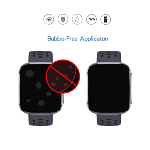 MIHENCE 6-Pack Screen Protector for Amazfit Bip 6 Smartwatch | HD TPU Protective Film | Compatible with Amazfit Bip 6 - Image 4