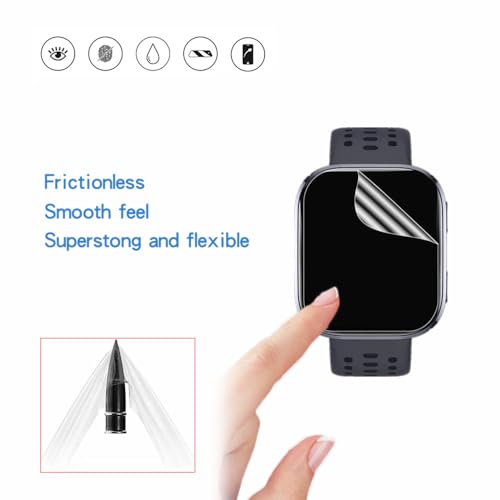 MIHENCE 6-Pack Screen Protector for Amazfit Bip 6 Smartwatch | HD TPU Protective Film | Compatible with Amazfit Bip 6 - Image 5