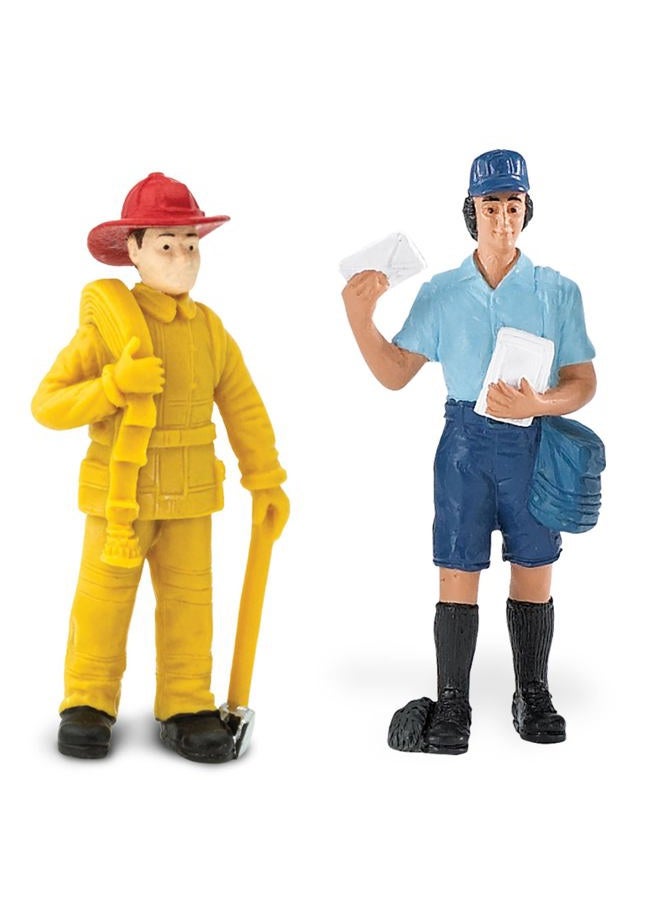 Safari Ltd. People At Work,Yellow,blue,red, Small - Image 4