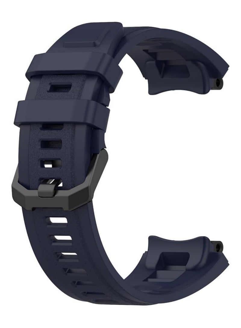 Band Compatible for Amazfit T-Rex 2 Wrist Strap Soft Silicone Replacement Watch Band Adjustable Wristband for Huami Amazfit T-Rex 2 Watchband with Tools - Image 3